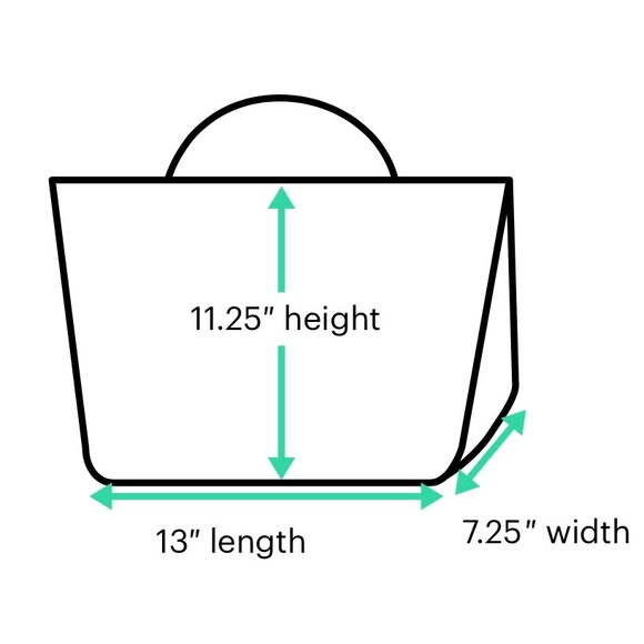 Anat Marin Metallic Leather Handbag - Picture 7 of 7